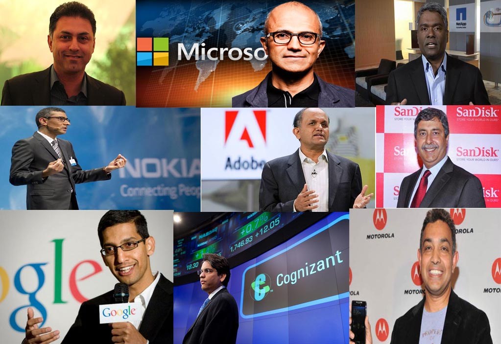 Indian Origin CEOs SiliconValley US